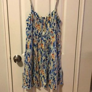 Express floral, spring dress